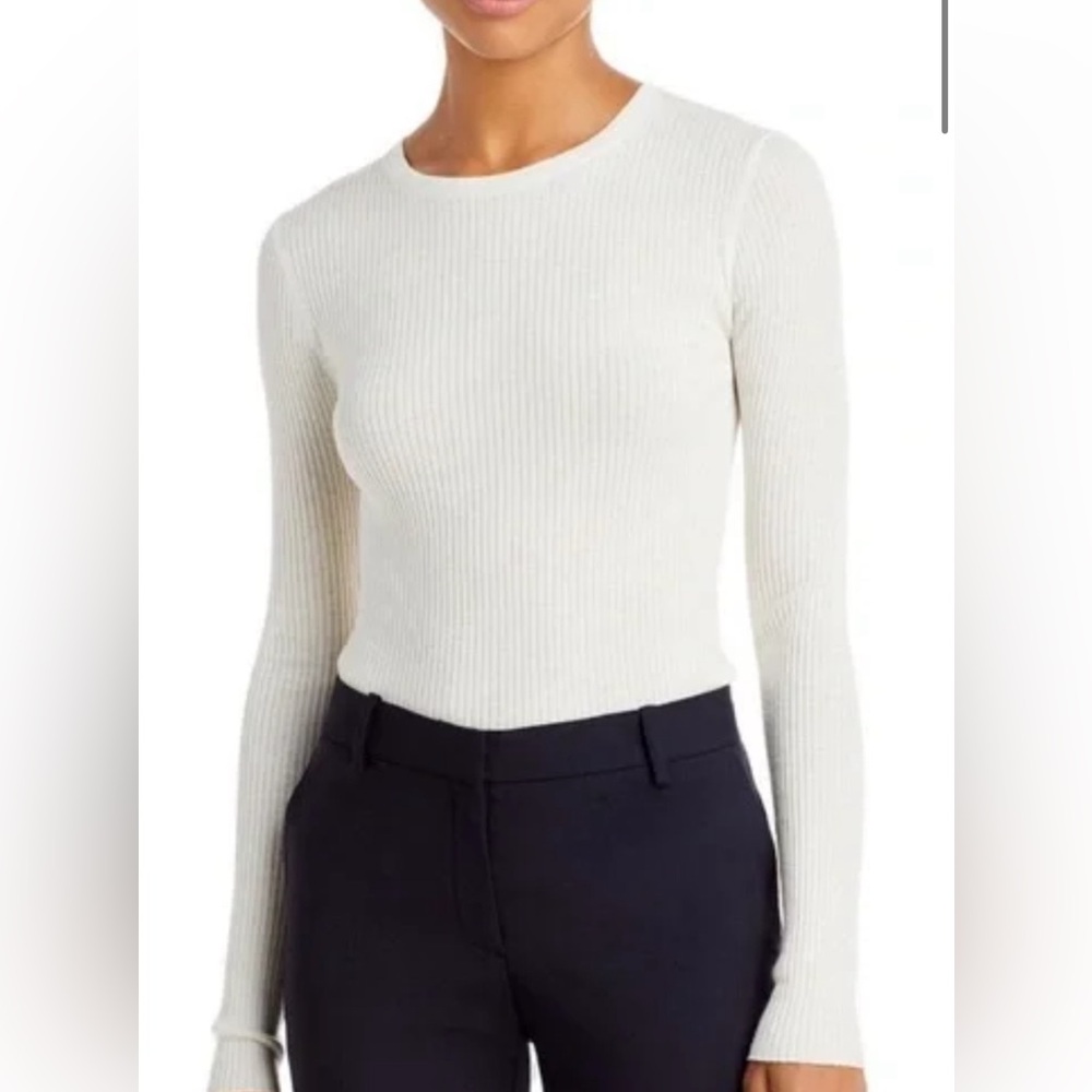 Theory- Mirzi Refined Merino Wool Sweater